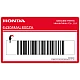 Honda CBR600F HURRICANE Zijkap Sticker Rechterkant OEM 64308MAL600ZA