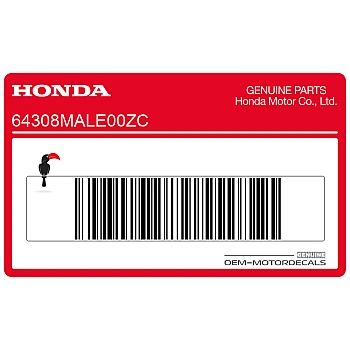 Onderkuip sticker, rechterkant