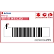 Adesivo carena telaio Suzuki SV650X lato sinistro OEM 6814518K10CMD