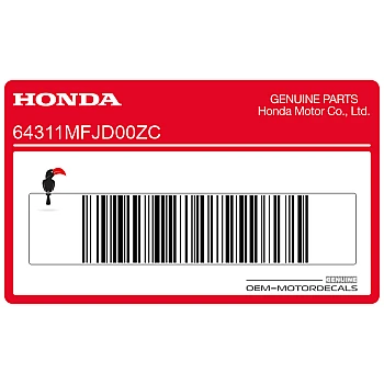 Onderkuip sticker, rechterkant