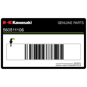 Tail cowl decal, right side