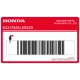 Honda CBR600F Hurricane Onderkuip Sticker Rechterkant OEM 64315MAL600ZA