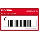 Honda CBR600F Hurricane linker kuipdeel sticker linkerkant OEM 64364MAL600ZA