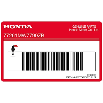 Heckverkleidung Aufkleber, Rechte Seite