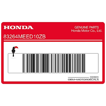 Tankaufkleber, Satz, Linke Seite