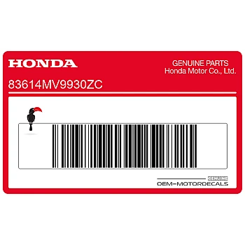 Pegatina de la cubierta del marco, lado derecho