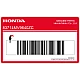 Honda CBR600F HURRICANE Adesivo fiancata sinistra OEM 83714MV9640ZC