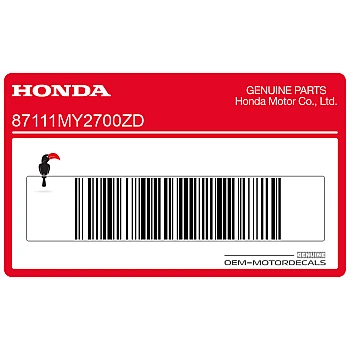 Naklejka na zbiornik, prawa strona