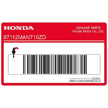 Naklejka na zbiornik, lewa strona