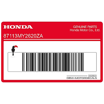 Adesivo pannello laterale, lato destro