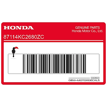 Naklejka na zbiornik, prawa strona