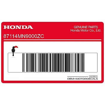 Autocollant de panneau latéral, côté gauche