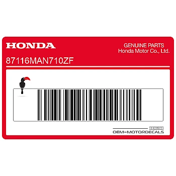 Rahmenabdeckungsaufkleber, rechte Seite