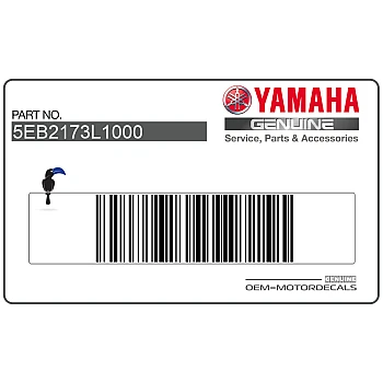 Adesivi posteriore coda carena, set