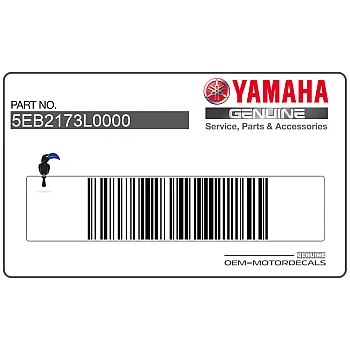 Adesivi posteriore coda carena, set