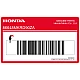 Honda CBR1000RR FIREBLADE Adesivo Carenatura Alettone Lato Sinistro Ricambio Originale OEM 86648MKRD90ZA
