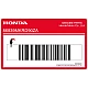 Autocollant de carénage avant de réservoir Honda CBR1000RR Fireblade OEM 86839MKRD90ZA