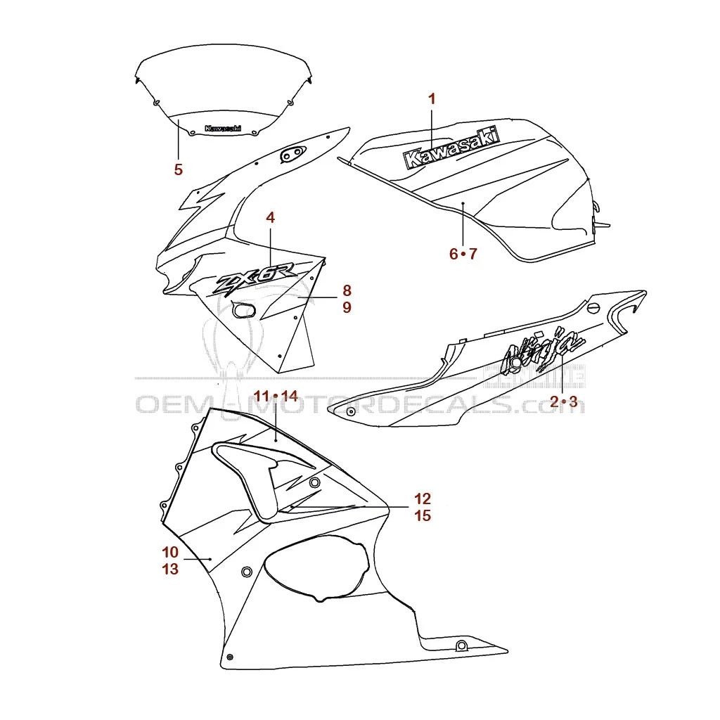 Kawasaki ZX-11 ZZR1100北米仕様 – NEXT DESIGN - その他