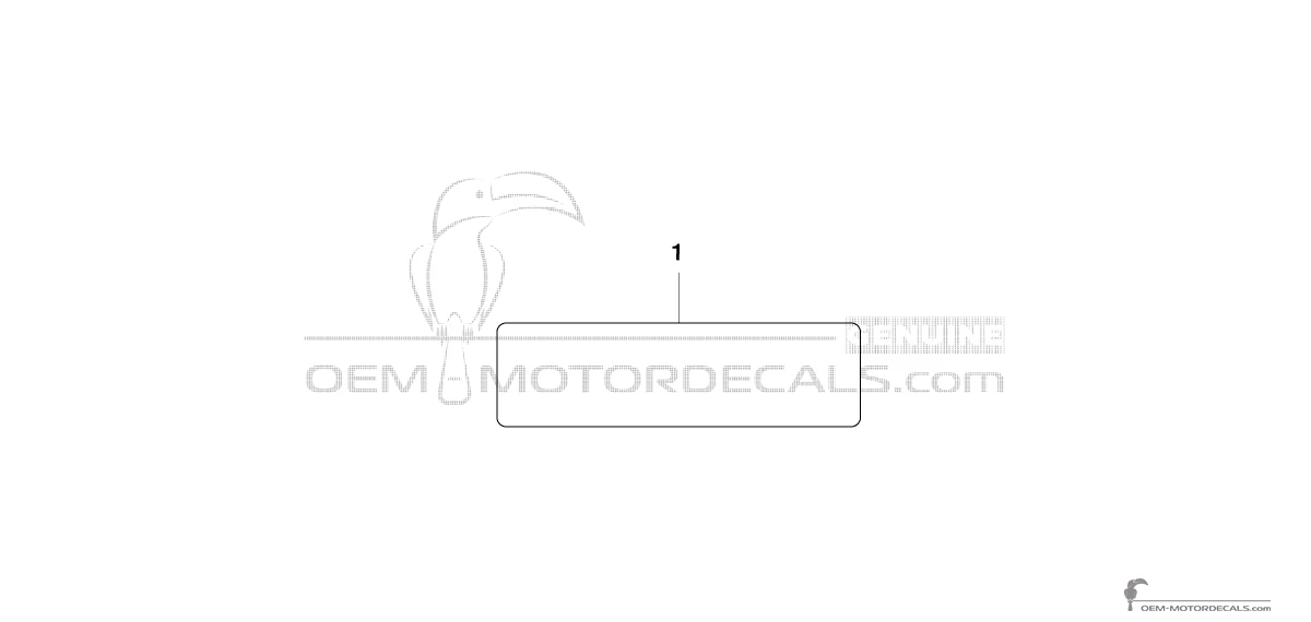 Adesivi per Yamaha TDM900 - Etichette di avvertenza • Yamaha Adesivi OEM
